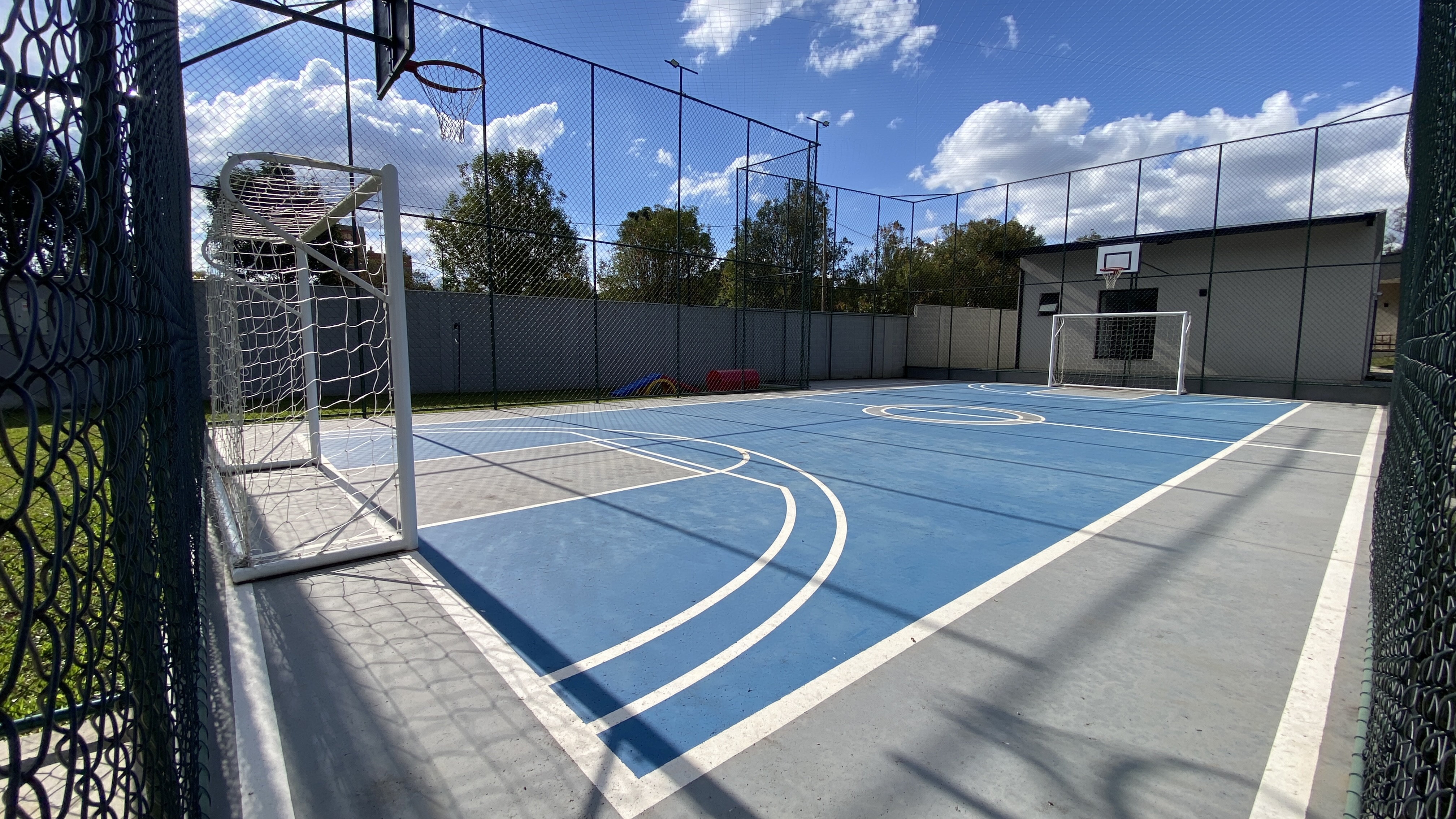 Quadra esportiva do Casa Volpi Residencial Premium